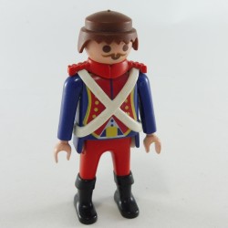 Playmobil 26126 Playmobil Male Soldier Guard Officer White Bracing
