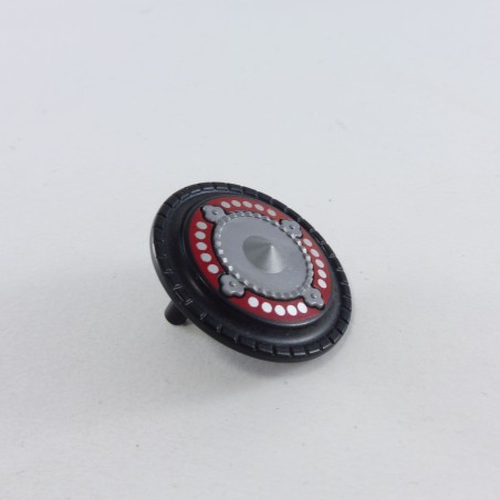 Playmobil 19356 Playmobil Shield Round Black Silver Red