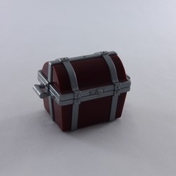 Playmobil 11044 Playmobil Burgundy and Silver Treasure chest