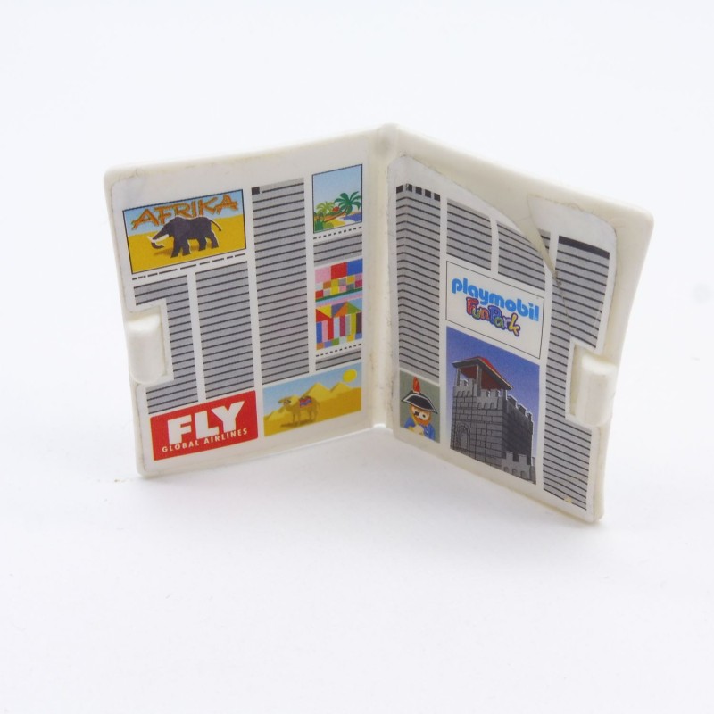 Playmobil 8084 Modern Journal Slightly damaged sticker