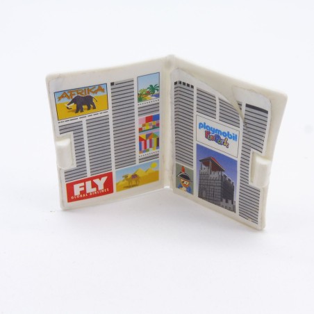 Playmobil 8084 Modern Journal Slightly damaged sticker