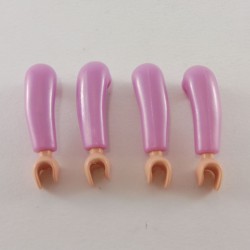 Playmobil 4131 Playmobil Set of 2 Pairs of Folded Pink Arms