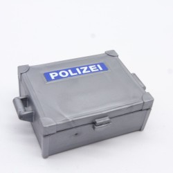 Playmobil 33441 Gray Flat Police Crate