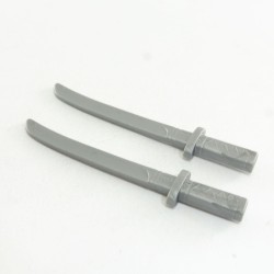 Playmobil 11046 Playmobil Set of 2 Katanas Sabers Gray