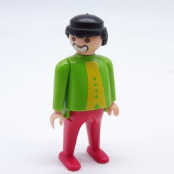 Playmobil 17251 Clown Green Yellow and Pink Big Belly Head a little yellowed