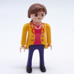 Playmobil 15479 Femme Orange Rose Pantalon Violet