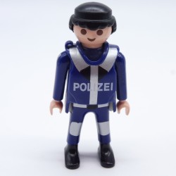Playmobil 2424 Policeman Blue Bulletproof Vest