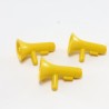 Playmobil 30513 Playmobil Lot of 3 Megaphones Yellow Megaphones