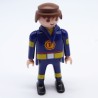 Playmobil 33468 Homme pompier Bleu et Jaune