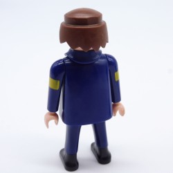 Playmobil Blue and Yellow Fireman