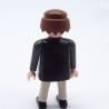 Playmobil Homme Gris Noir et Rouge Peinture Camouflage