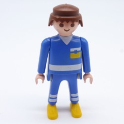 Playmobil 33498 Homme Bleu Blanc et Jaune