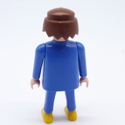 Playmobil Homme Bleu Blanc et Jaune