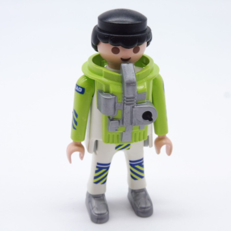 Playmobil 33511 Homme Blanc et Vert Plastron Espace Vert