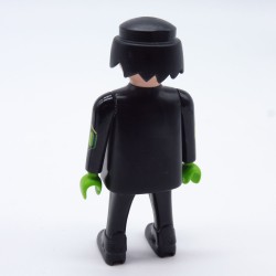 Playmobil Homme Noir Vert Grosses Chaussures Tatouage