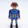 Playmobil 33531 Homme Bleu et Jaune un peu abimé