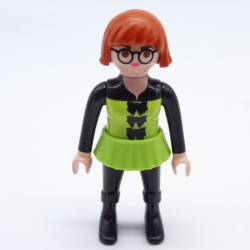 Playmobil 33534 Woman Black and Green Skirt Ghostbusters 9219