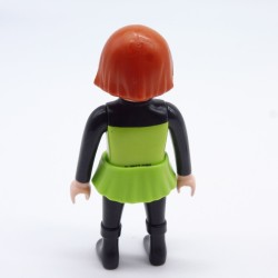 Playmobil Woman Black and Green Skirt Ghostbusters 9219