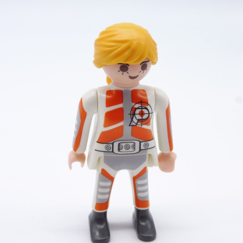 Playmobil 33537 Femme Blanc et Orange Future Planet