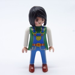 Playmobil 33543 Women's Green and Blue Jumpsuit Zoo