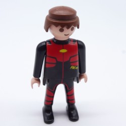 Playmobil 33578 Man Black and Red PM145