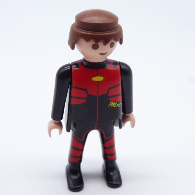 Playmobil 33578 Homme Noir et Rouge PM145