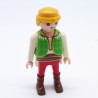 Playmobil 33585 Homme Blanc Marron et Rouge avec Gilet Vert