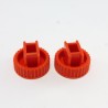 Playmobil 30492 Playmobil Set of 2 red wheels for vehicles