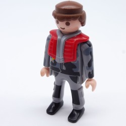 Playmobil 33611 Men's Gray Trellis Red Breastplate