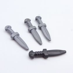 Playmobil Lot de 4 Couteaux Poignards