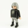 Playmobil 21849 Playmobil Man Black and Silver Knight Big Belly