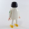 Playmobil White & Red man with White Waistcoat of Painter