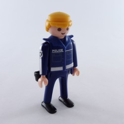 Playmobil 2393 Playmobil Homme Policier Bleu