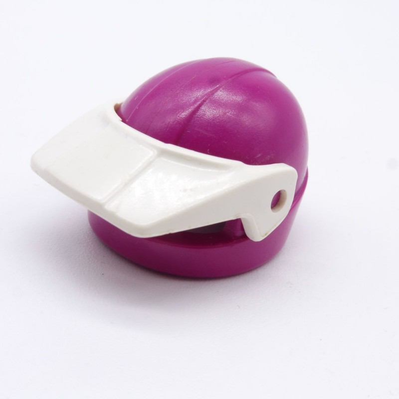 Playmobil 30695 Casque de Moto Violet avec Visière Blanche