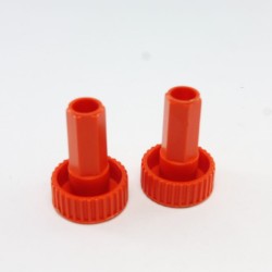 Playmobil 30489 Playmobil Set of 2 red wheels for vehicles