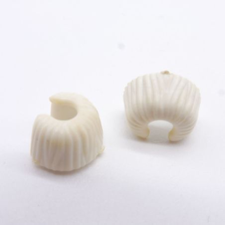 Playmobil Pair of White Fur Cuffs