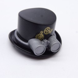 Playmobil 33637 Black Top Hat with Steampunk Goggles
