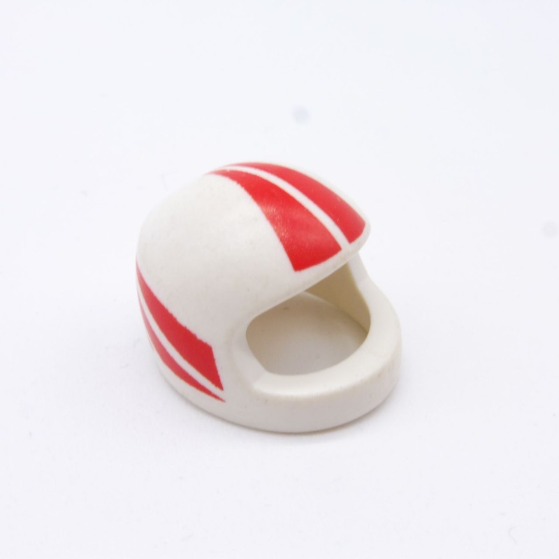 Playmobil 33654 Child's White and Red Motorcycle Helmet