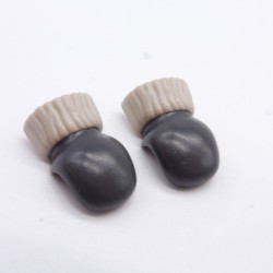 Playmobil 33687 Pair of Adult Gray Gloves