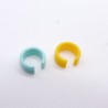 Playmobil 33712 Lot de 2 Bracelets Bleu Turquoise et Jaune