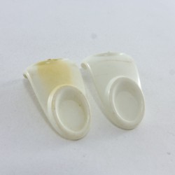 Playmobil 10206 Playmobil Set of 2 White Collars Yellowing Space