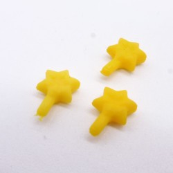 Playmobil 33748 Set of 3 Yellow Stars Christmas Tree Decoration