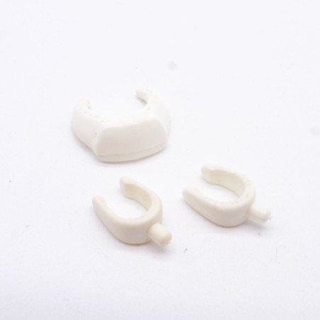 Playmobil 33763 2 manchettes prise de tension et 1 masque Hopital Blancs