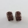 Playmobil Lot de 2 Protection Poignets Marron Gladiateur