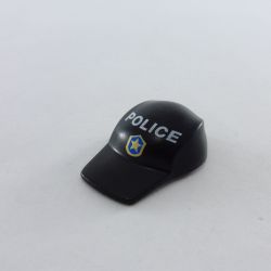 Playmobil Casquette Noire Police
