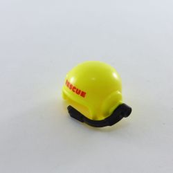 Playmobil Casque Jaune de Pilote Hélicoptère avec Micro