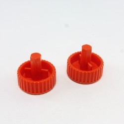 Playmobil 30491 Playmobil Set of 2 red wheels for vehicles