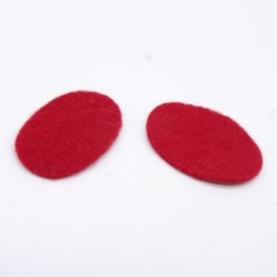 Playmobil 6977 Set of 2 Oval Fabric Pieces Red