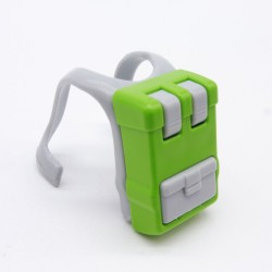 Playmobil 33896 Gray and Green Backpack