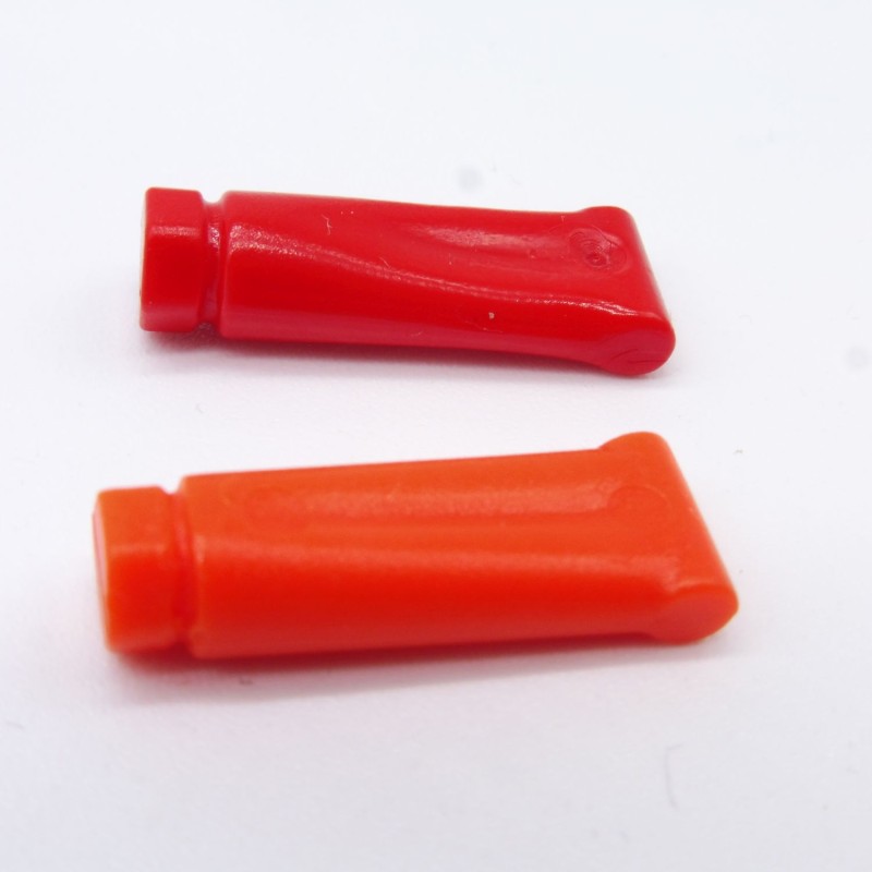 Playmobil 34007 Lot de 2 Tubes de Crème Rouge et Orange